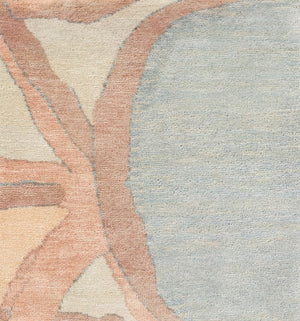 Surya Libra One Lbo-1001 Handmade 2' X 3' Wool Rug - Unique Fringe Design, Crafted In India, Timeless Style Beige Wool Lbo1001-23