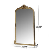 Christopher Knight Home® - Noble House - Hardt Traditional Handcrafted Over Mantle Mirror