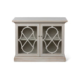 Park Hill Adeline Wood Console with Glass Doors EFC20133