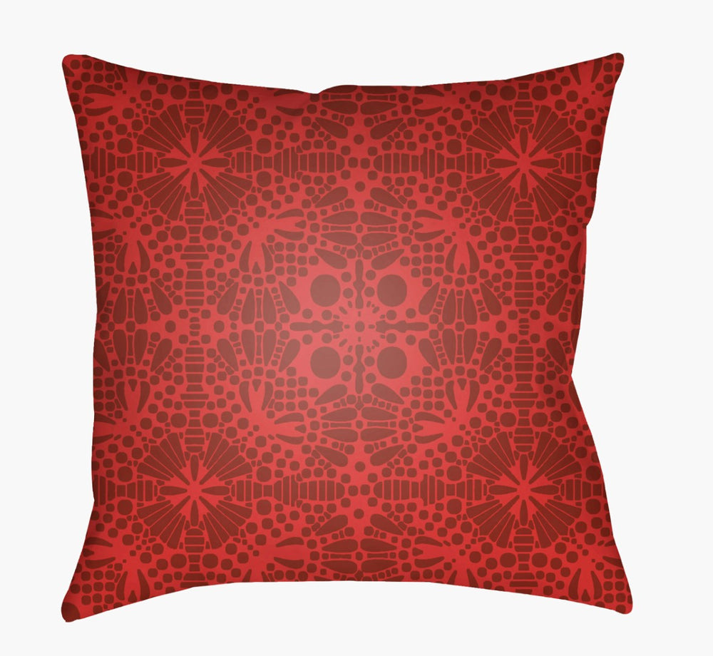 Livabliss Laser Cut Ornate Throw Pillow Vintage Bohemian Polyester Square Accent Decor LC004-1818