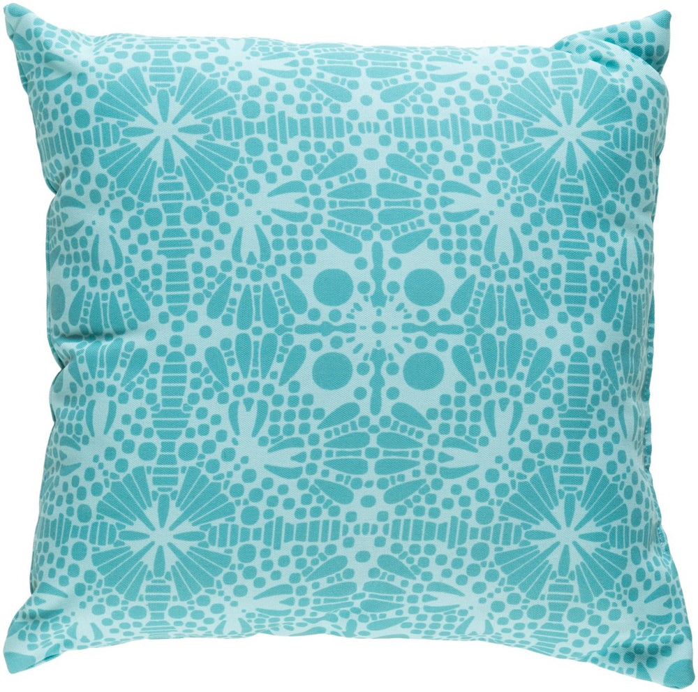 Livabliss Laser Cut Openwork Square Throw Pillow Woven Polyester Bohemian Accent for Sofa LC006-1818