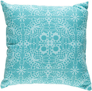 Livabliss Laser Cut Openwork Square Throw Pillow Woven Polyester Bohemian Accent for Sofa LC006-1818