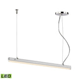 Iris 2'' Wide 1-Light Linear Chandelier - 10W with Aluminum Finish LC4010-0-98 Elk Lighting