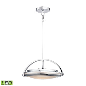 Quincy 13.5'' Wide 1-Light Pendant - Chrome LC411-PW-15 Elk Lighting