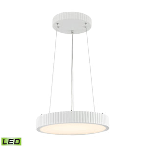 Digby 16'' Wide Integrated LED Chandelier - Matte White LC602-10-30 Elk Lighting