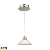 Cono 7'' Wide 1-Light Mini Pendant - Satin Nickel LCA101-10-16M Elk Lighting