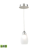 Buro 4'' Wide 1-Light Mini Pendant - Chrome LCA201-10-15 Elk Lighting