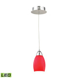 Buro 4'' Wide 1-Light Mini Pendant - Chrome LCA201-11-15 Elk Lighting