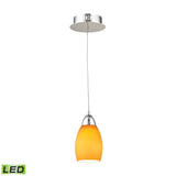 Buro 4'' Wide 1-Light Mini Pendant - Chrome LCA201-8-15 Elk Lighting