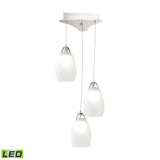 Buro 9'' Wide 3-Light Mini Pendant - Chrome LCA203-10-15 Elk Lighting