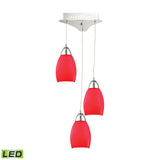 Buro 9'' Wide 3-Light Mini Pendant - Chrome LCA203-11-15 Elk Lighting