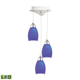 Buro 9'' Wide 3-Light Mini Pendant - Chrome LCA203-7-15 Elk Lighting