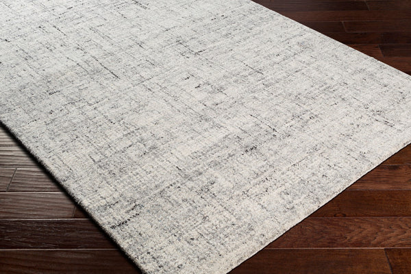 Surya Lucca 2' X 3' Handmade Wool Rug - Elevate Your Home Decor With Luxurious Modern Style Today! Medium Gray Wool Lca2300-23