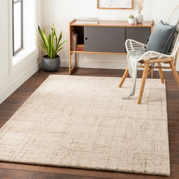 Surya Lucca 2' X 3' Handmade Wool Rug - Elevate Your Home Decor With Luxurious Modern Style Today! Tan Wool Lca2301-23
