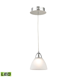 Piatto 6'' Wide 1-Light Mini Pendant - Chrome LCA301-10-15 Elk Lighting