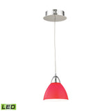 Piatto 6'' Wide 1-Light Mini Pendant - Chrome LCA301-11-15 Elk Lighting