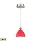 Piatto 6'' Wide 1-Light Mini Pendant - Satin Nickel LCA301-11-16M Elk Lighting