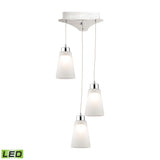 Coppa 11'' Wide 3-Light Mini Pendant - Chrome LCA503-10-15 Elk Lighting