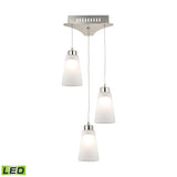 Coppa 11'' Wide 3-Light Mini Pendant - Satin Nickel LCA503-10-16M Elk Lighting