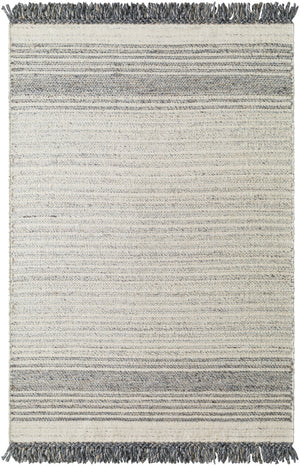 Lucie LCE-2301 9' x 12' Handmade Rug LCE2301-912  Ash, Light Silver, Sage Surya