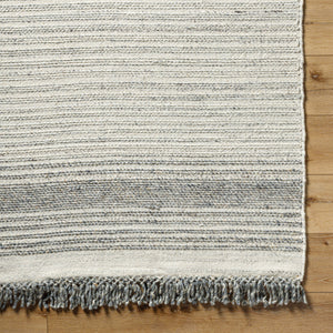 Lucie LCE-2301 9' x 12' Handmade Rug LCE2301-912  Ash, Light Silver, Sage Surya