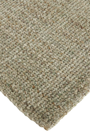 Feizy Rugs Naples Hand Woven Polyester Flatweave Rug - Soft, Durable, And Fade Resistant For Effortless Style Green,Tan Polyester Nap0751fgrn000j00