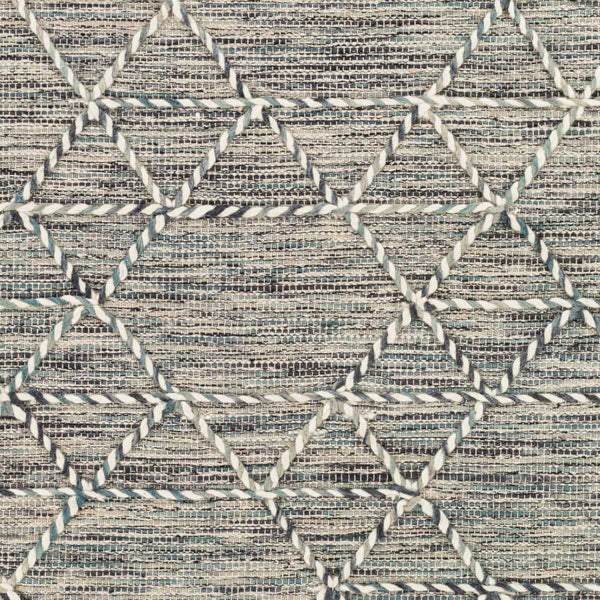 Livabliss Lucia Hand-woven Wool Blend Area Rug with Fringe Bohemian Cottage Living Room Accent Black, Gray 2'6" x 8' LCI2300-268