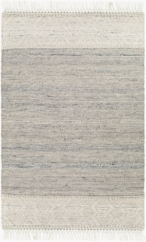 Livabliss Lucia Handwoven Wool Blend Cottage Area Rug with Fringe for Entryways and Bedrooms LCI2302-2339