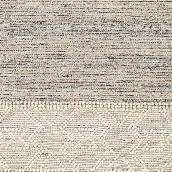 Livabliss Lucia Handwoven Wool Blend Cottage Area Rug with Fringe for Entryways and Bedrooms LCI2302-2339