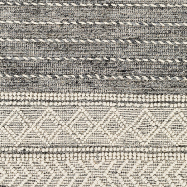 Livabliss Lucia Handwoven Wool Blend Flat Weave Accent Rug with Fringe for Entryway or Bedroom LCI2304-2339