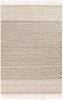 Surya Lucia Handmade 27" X 45" Cottage-style Rug - Elegant Fringe, High/Low Texture, Perfect For Cozy Homes! Cream Wool,Polyester Lci2305-2339