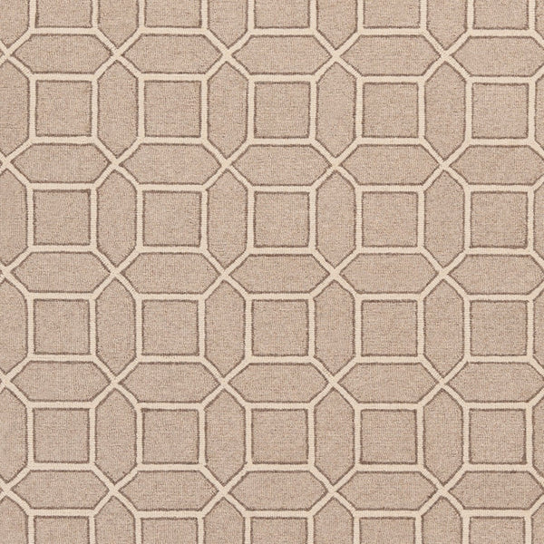 Surya Lucka Lck-2000 2'6" X 8' Handmade Wool Rug - Modern, Durable, Low Pile, Chemical-free Cleaning Option Oatmeal Wool Lck2000-268