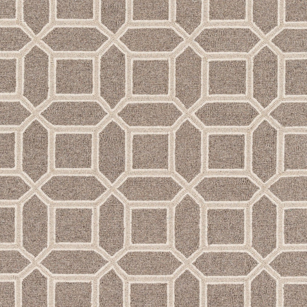 Surya Lucka Lck-2000 2'6" X 8' Handmade Wool Rug - Modern, Durable, Low Pile, Chemical-free Cleaning Option Charcoal Wool Lck2001-268