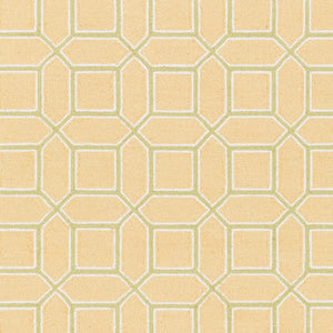 Surya Lucka Lck-2000 2'6" X 8' Handmade Wool Rug - Modern, Durable, Low Pile, Chemical-free Cleaning Option Saffron Wool Lck2003-268