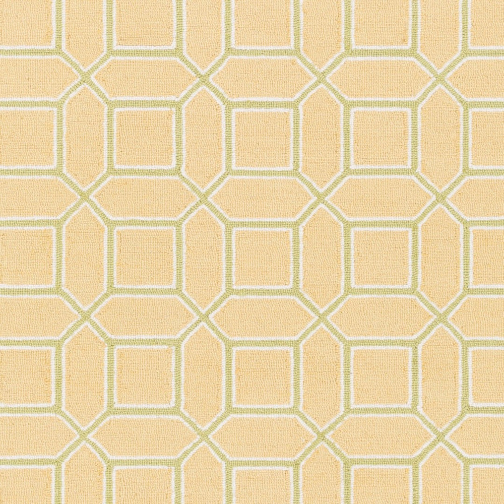 Surya Lucka Hand Hooked Wool Runner Rug Geometric Pattern for Hallway and Entryway LCK2003-268