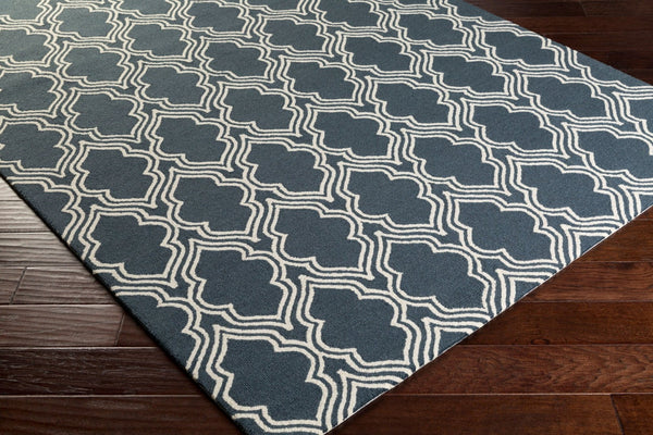 Surya Lucka Hand Hooked Wool Runner Rug Modern Low Pile Hallway and Entryway Accent LCK2032-268
