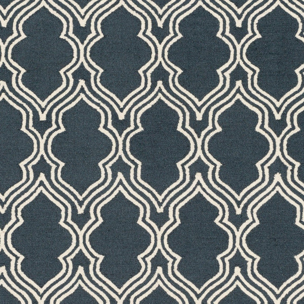 Surya Lucka Hand Hooked Wool Runner Rug Modern Low Pile Hallway and Entryway Accent LCK2032-268