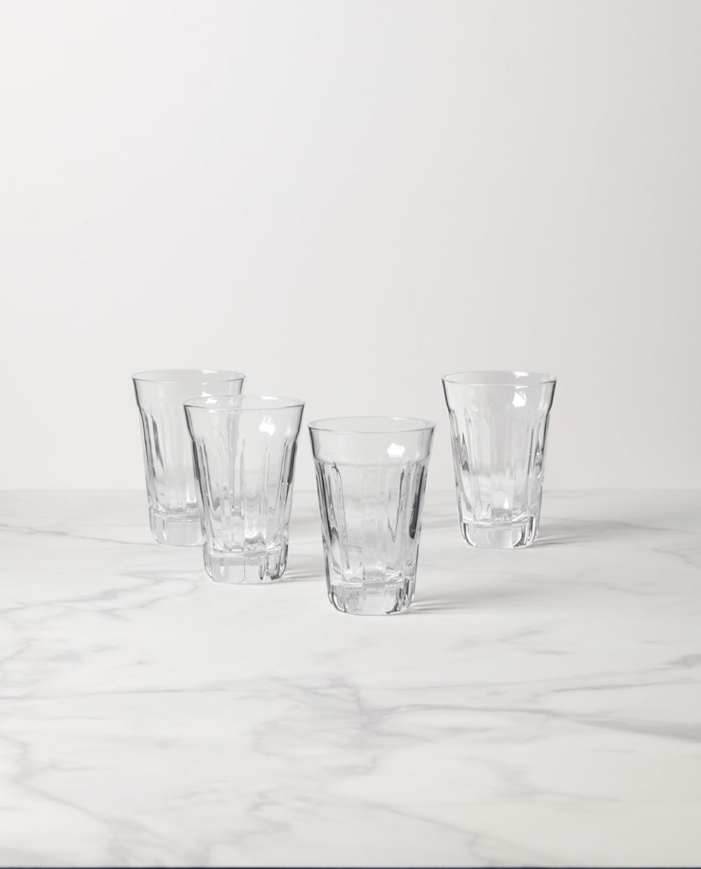 Lenox French Perle Short Glass, Set of 4 Clear, NO COLOR GLASS,CRYSTAL 894587