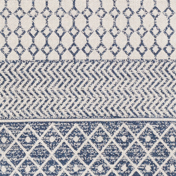 Livabliss La Casa Flatweave Cotton Area Rug Moroccan Geometric Pattern for Living Dining Rooms LCS2307-710102