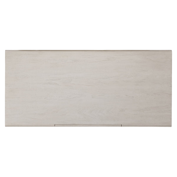 Bernhardt Bernhardt Sereno Desk In Lutra Walnut With Fuso Cast-Aluminum Legs, Soft-Close Drawer, Rustic Modern Elegance D29511