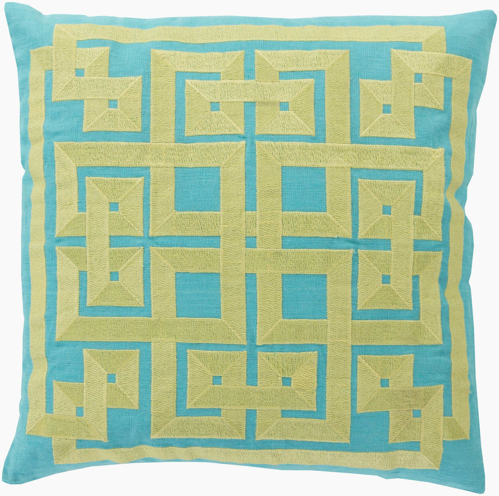 Surya Gramercy 18" Global-inspired Accent Pillow - Elegant Linen Decor For Charming Home Spaces! Taupe Linen Ld009-1818d