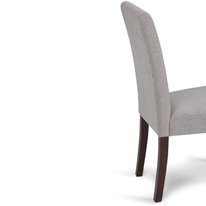 English Elm Acadian Parson Dining Chairs Set Of 2 In Cloud Grey - Elegant Comfort For Modern Spaces B136P159791