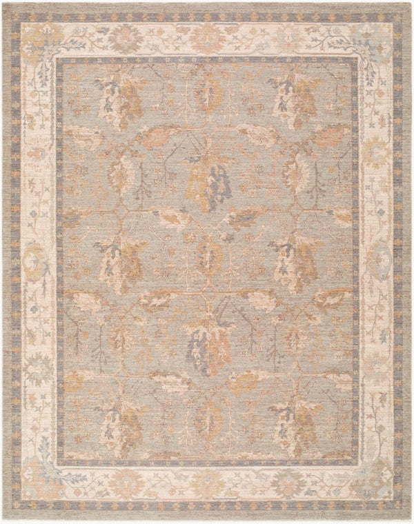 Livabliss Ladik Turkish Inspired Runner Rug Polyester Medium Pile Fringe Hallway Accent Pale Blue, Medi 2'7" x 7'3" LDK2307-2773