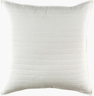 Surya Lindon Artisan Woven Cotton Linen Sham Rustic Farmhouse Bohemian Bedroom Accent LDN6001-ES