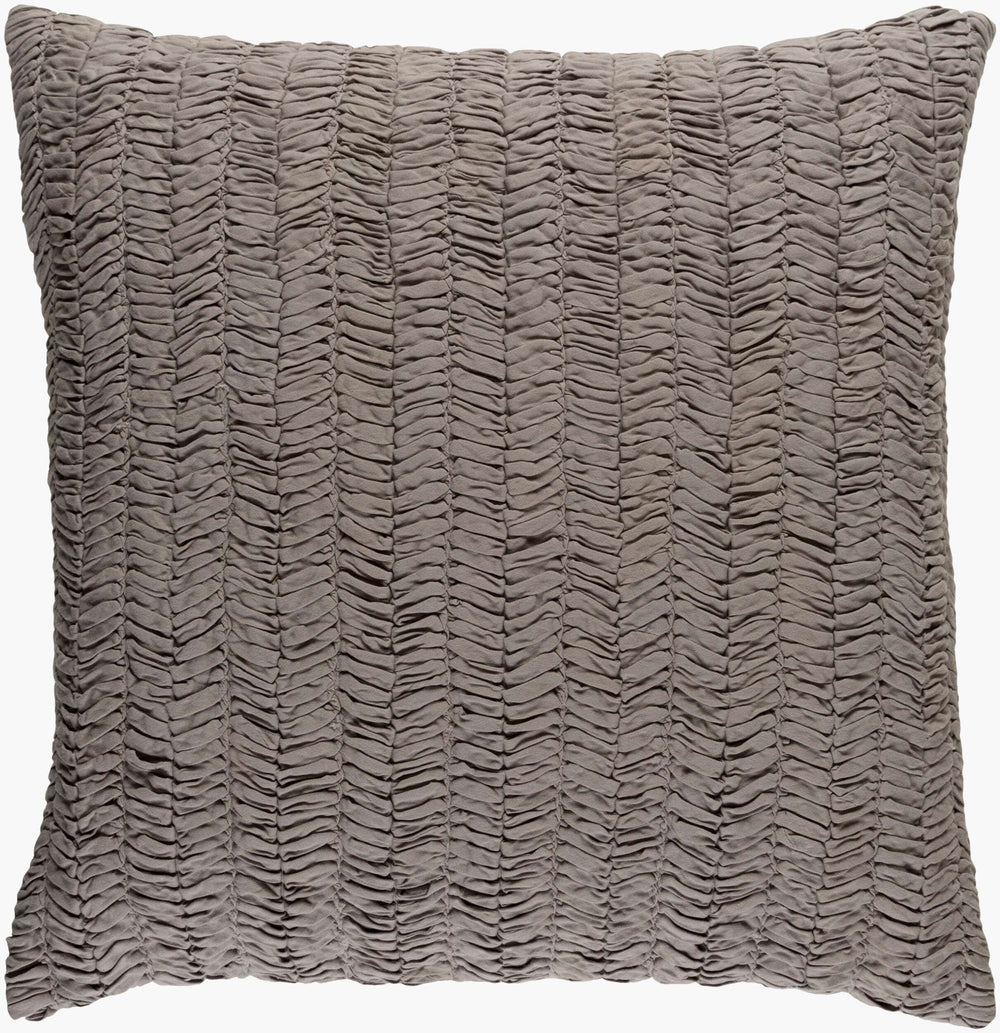 Surya Lindon Ldn-6001 Sham - Rustic Cotton & Linen Comfort For A Cozy Decor Transformation, 30-day Warranty Light Gray Cotton,Linen,Cotton,Linen,Cotton Ldn6002-es2