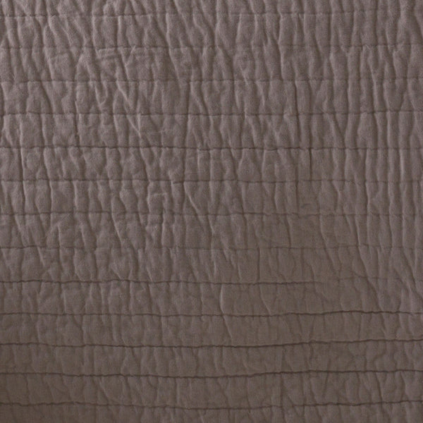 Surya Lindon 108"W X 92"L Quilt - Rustic Charm For Cozy Spaces, Durable Cotton & Linen, Envy Your Guests! Light Gray Cotton,Linen,Cotton,Linen,Cotton Ldn6002-t