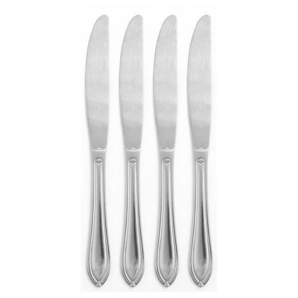 Lenox Hampton Forge Ginger 4 Piece Dinner Knives Metallic, STAINLESS METAL 146A04DKWB
