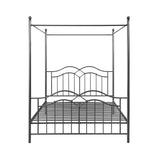 Christopher Knight Home® - Noble House - Earhart Traditional Iron Canopy Queen Bed Frame