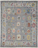 Feizy Rugs Karina Wool Hand Knotted Persian Rug Blue/Gray/Red 12' x 15'