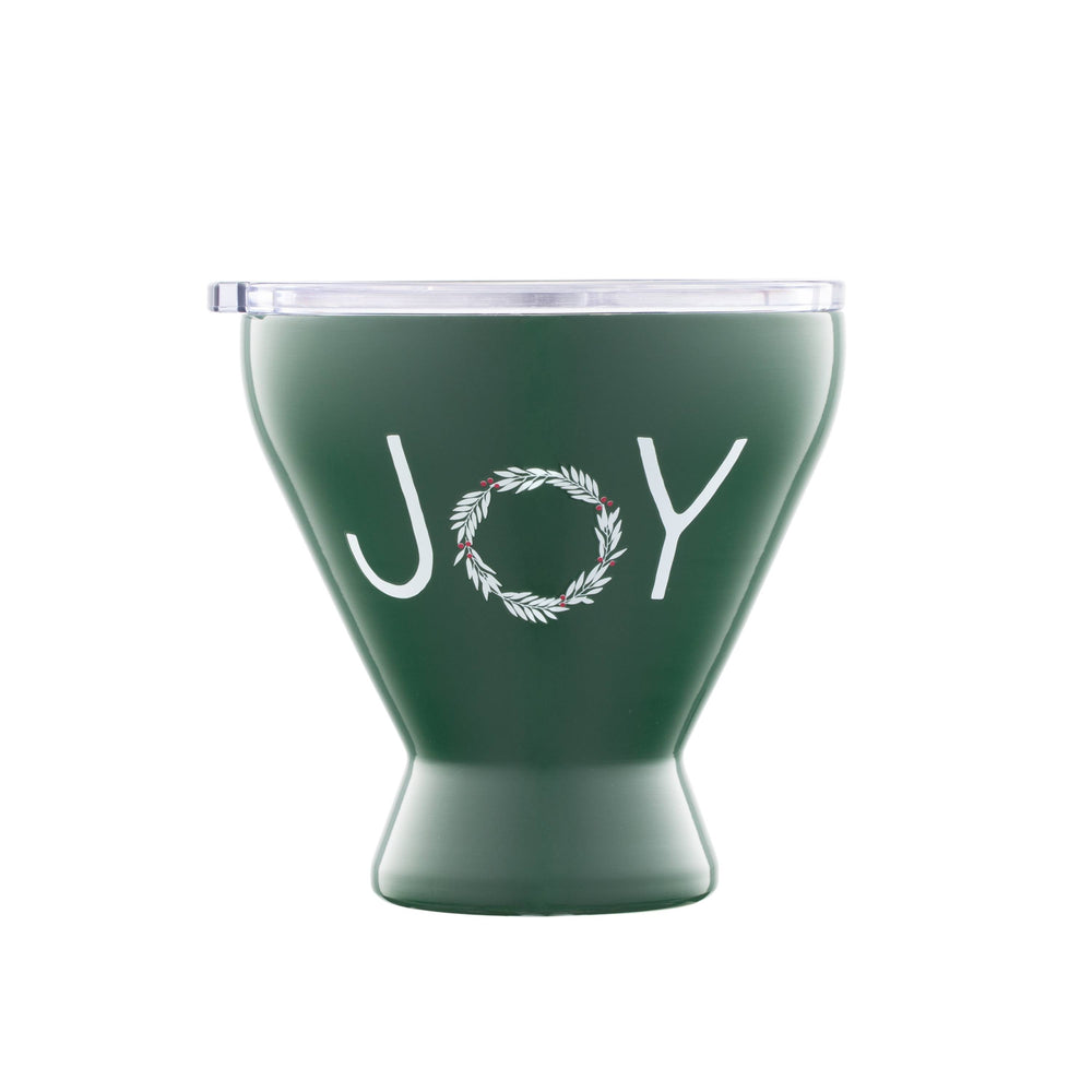 Lenox Cambridge 11 Oz Red & Green Insulated Cocktail Tumblers, Set of 2 NO COLOR METAL EP121BLKGNCB2D